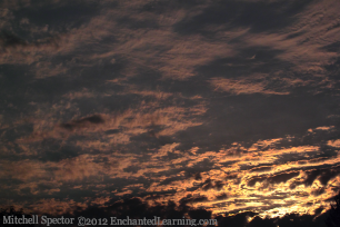 Summer Sunset, through a Solar Filter