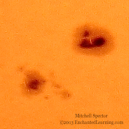 Sunspot Detail, May 3, 2013