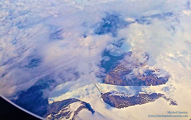 Glaciers at Wolstenholme Fjord