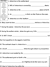 Search result: 'Antarctica Quiz Worksheet'
