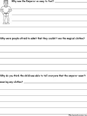 Search result: 'The Emperor's New Clothes Short Answer Quiz Worksheet'