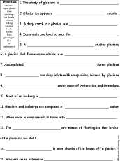 Glacier Quiz