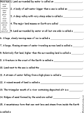 landforms