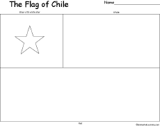 Search result: 'Flag of Chile Printout'