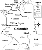 Search result: 'Colombia: Map Quiz Worksheet'
