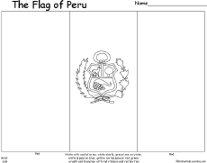 Download Flag of Peru - EnchantedLearning.com