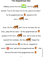 Search result: 'The Gingerbread Man Book, A Printable Book: 8'