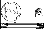 Earth and Moon Coloring Page Printout