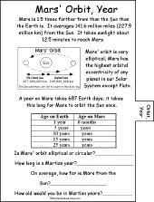 Search result: 'Mars Book: Orbit, Year'