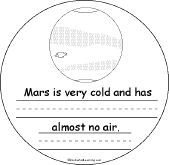 Search result: 'Mars Early Reader Book: Cold, Little Air'