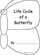 Search result: 'Life Cycle of a Butterfly Book, A Printable Book: Cover'