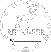 Search result: 'Reindeer Shape Book Printouts'