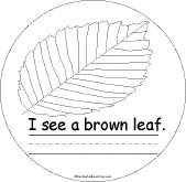 Search result: 'Leaf Shape Book: Brown'