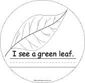 Search result: 'Leaf Shape Book: Green'