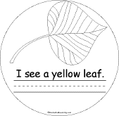 Search result: 'Leaf Shape Book: Yellow'