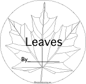 Search result: 'Leaf Shape Book: Cover'