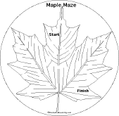 Search result: 'Leaf Shape Book: Maple Maze'