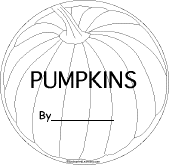 Search result: 'Pumpkin Shape Book: Cover'