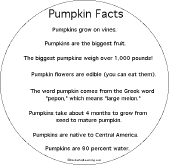 Search result: 'Pumpkin Shape Book: Facts'