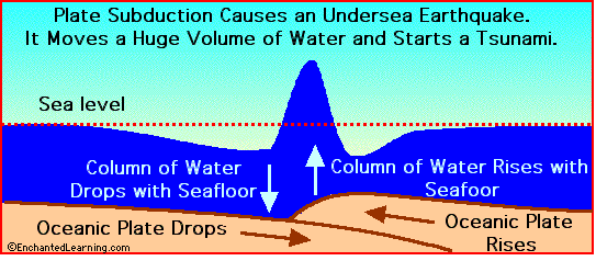 tsunami beginning