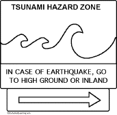 tsunami warning