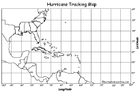 Hurricane Tracking Chart Worksheet