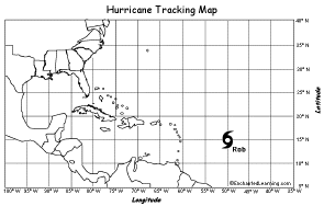 Printable Hurricane Tracking Chart