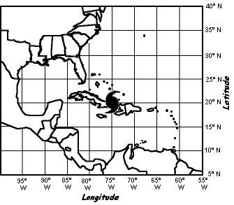 Hurricane plotting example solution