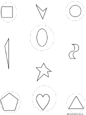 Search result: 'Draw Lines of Symmetry: Printable Worksheet'
