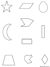 Search result: 'Circle the Symmetrical Shapes #2: Printable Worksheet'