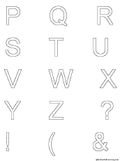 Search result: 'Draw Lines of Symmetry for Letters #2: Printable Worksheet'