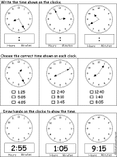 Telling time