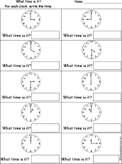 What time is it?