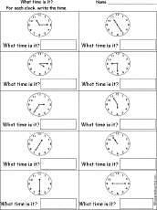 What time is it?