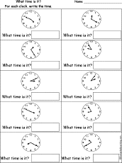 What time is it?