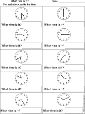 What time is it?