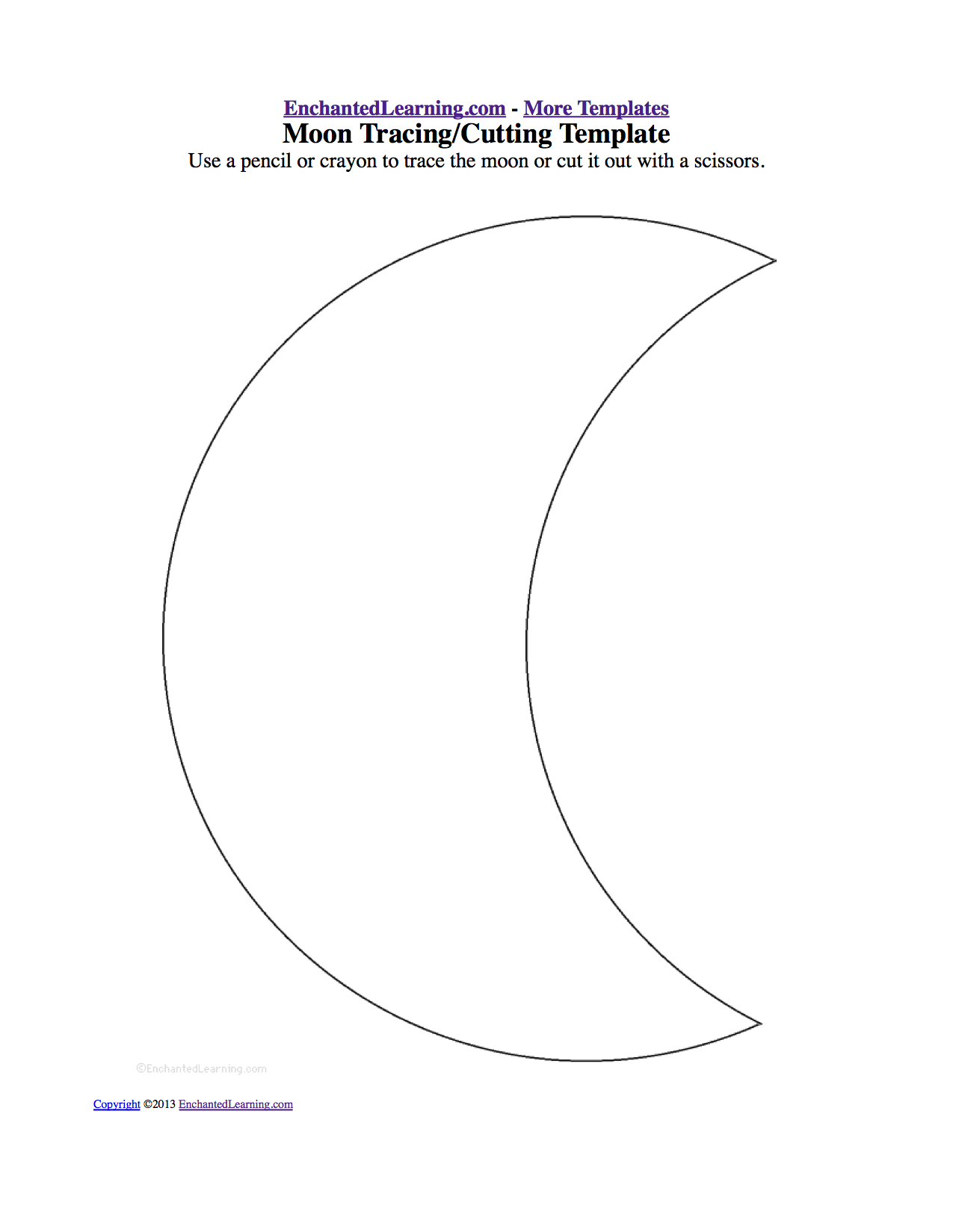 Circle Cut Out Template from www.enchantedlearning.com