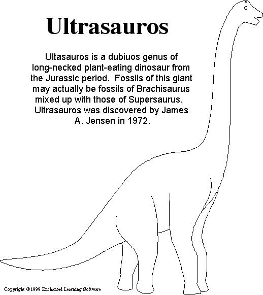 Search result: 'Ultrasauros Printout'