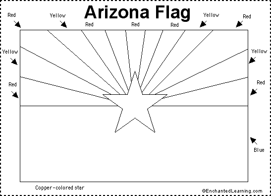 Search result: 'Arizona Flag Printout'