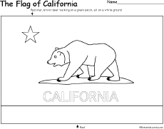 Flag of California -thumbnail