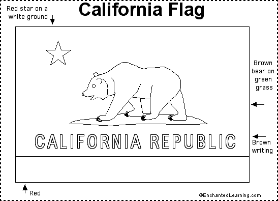 Search result: 'California Flag Printout'