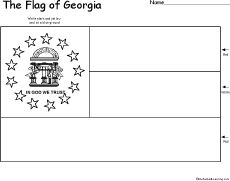 Flag of Georgia -thumbnail