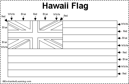 Search result: 'Hawaii Flag Printout'