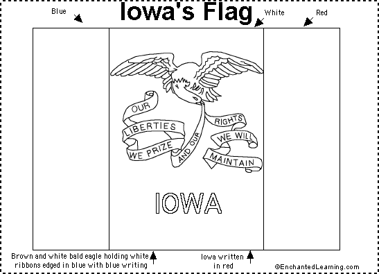 Search result: 'Iowa Flag Printout'