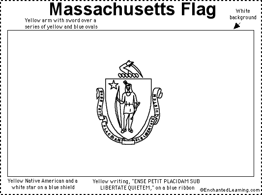 Massachusetts flag