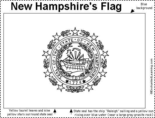 New Hampshire flag
