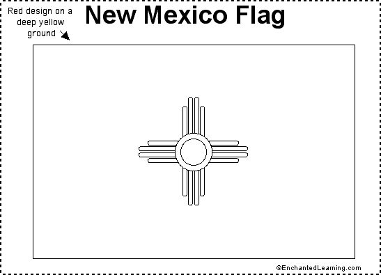Search result: 'New Mexico Flag Printout'