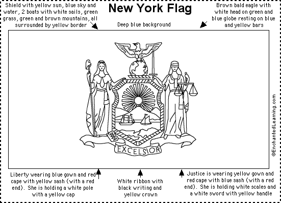 New York flag