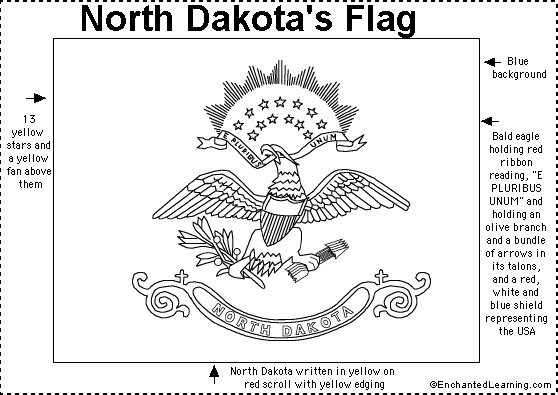 North Dakota flag