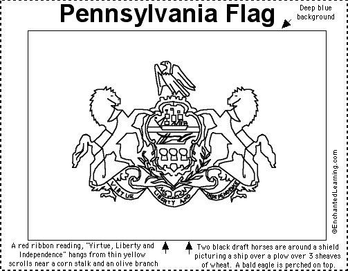 Pennsylvania flag